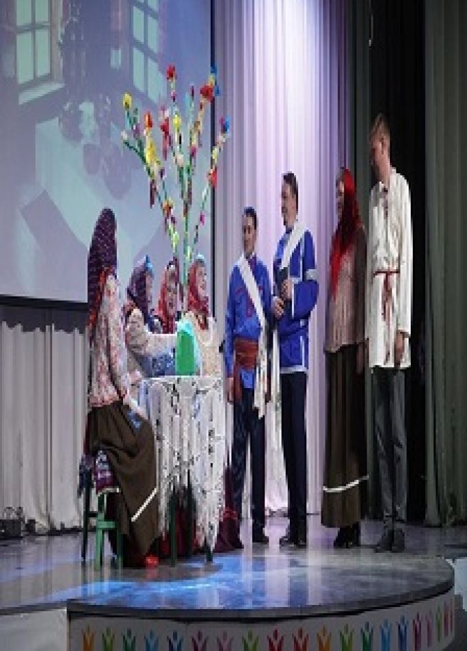 Урок - познание "Путешествие в страну фольклора"