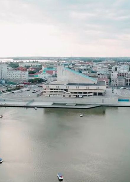Экскурсия на крыше Театра Камала / Камал Театры түбәсендә экскурсия