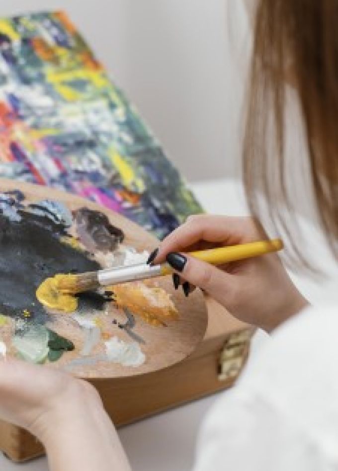 Картина дня: учимся писать эмоции красками. Мастер-класс